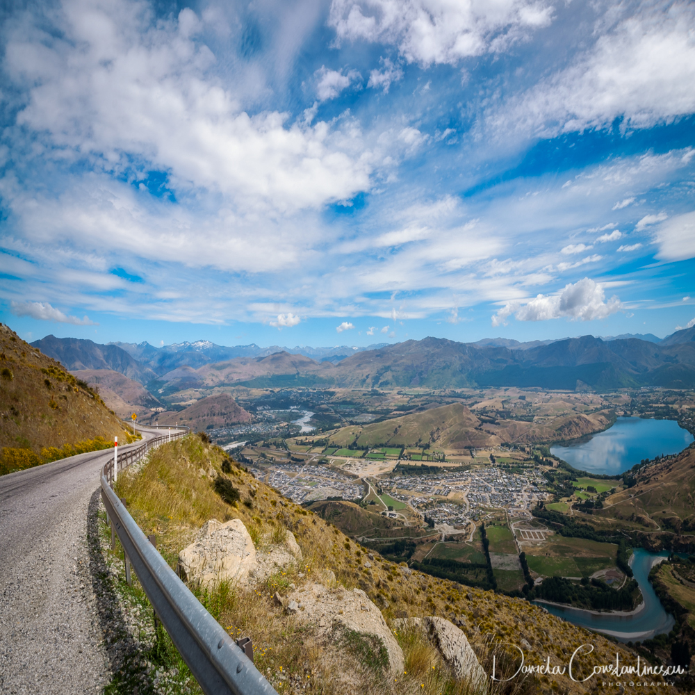 Spectacular Mountain Range from The Remarkable Ski area access road